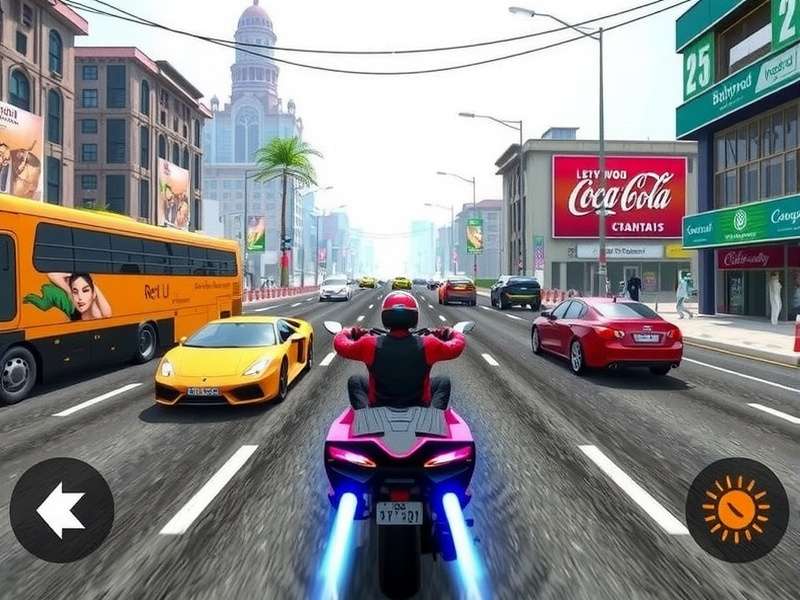 Bollywood Street Race Multiplayer Gameplay